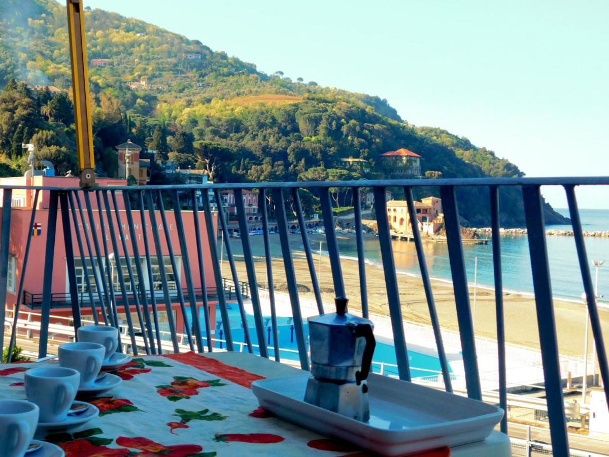 Bilocale Con Favolosa Vista Mare Levanto Dış mekan fotoğraf